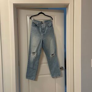 Madewell Classic Straight Leg Jeans